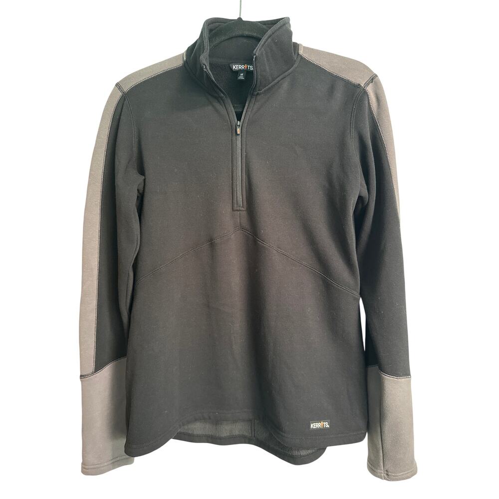 Kerrits Lightweight Fleece Lined 1/4 Zip Riding Shirt Jacket M - Picture 2 of 5